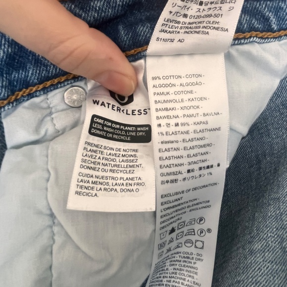 Levi's Premium Ribcage Cropped Bootcut Women's Jeans Size 29 - Picture 7 of 11